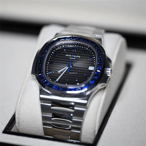 patek philippe blue sapphire.